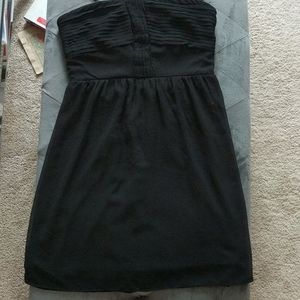 Black Strapless Dress